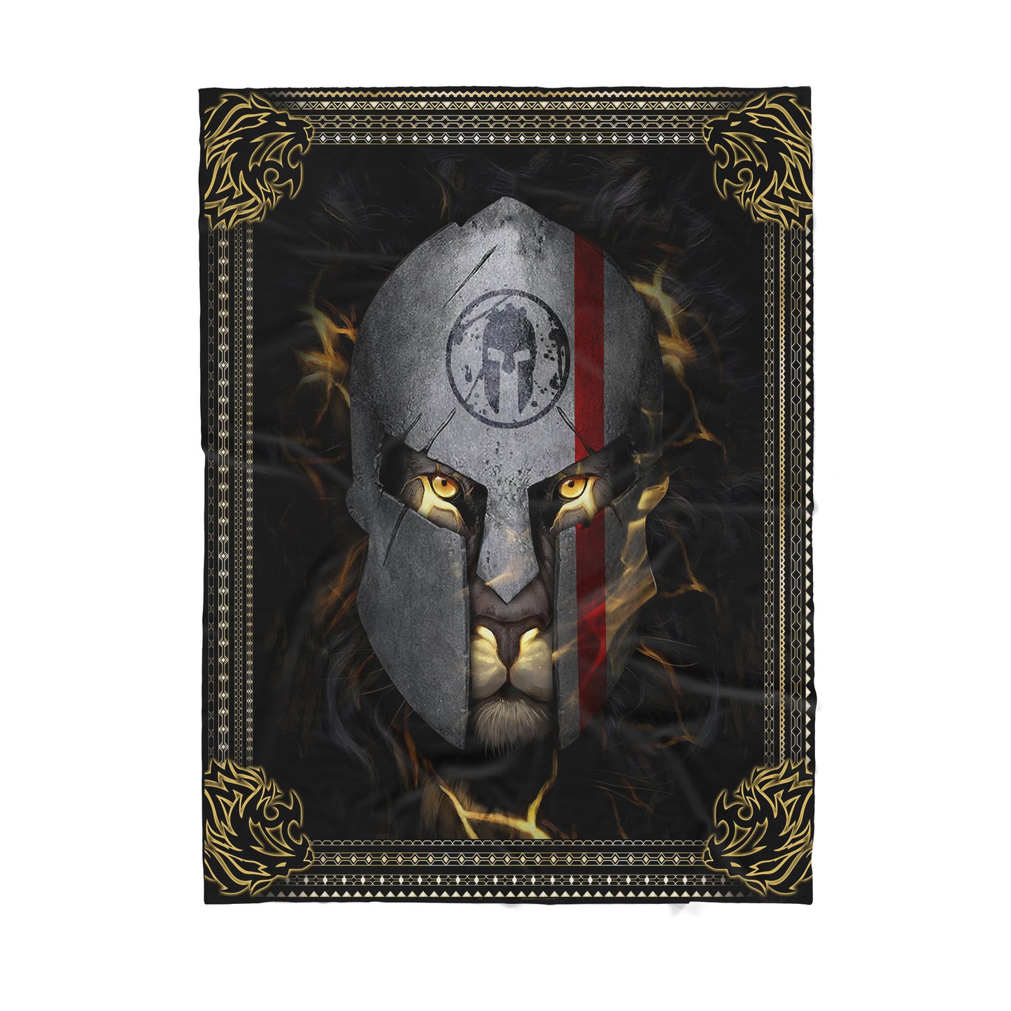 Sparta Lion Warrior - Sherpa Blanket TP