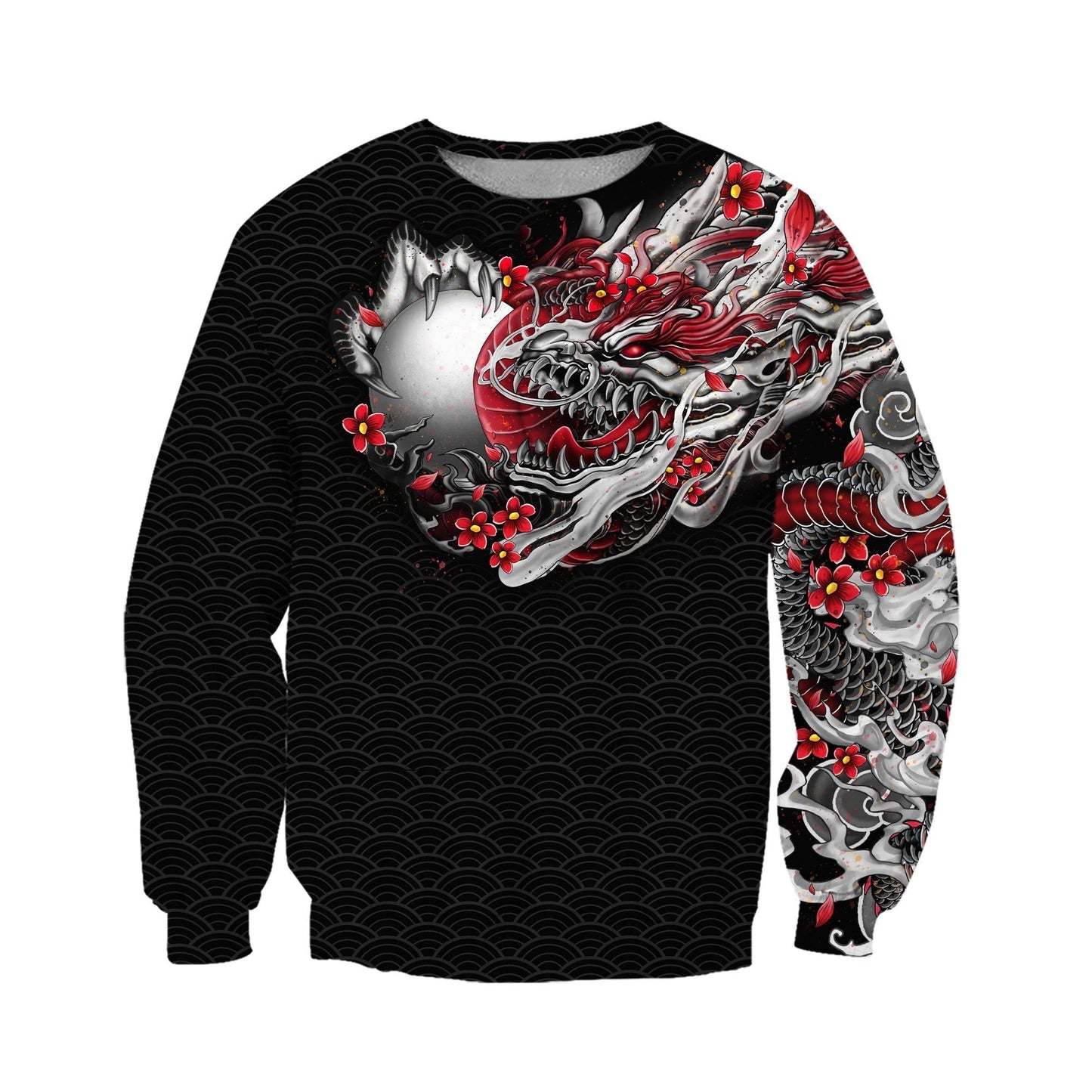 Japan Art Tattoo 3D All Over Printed Unisex Shirt