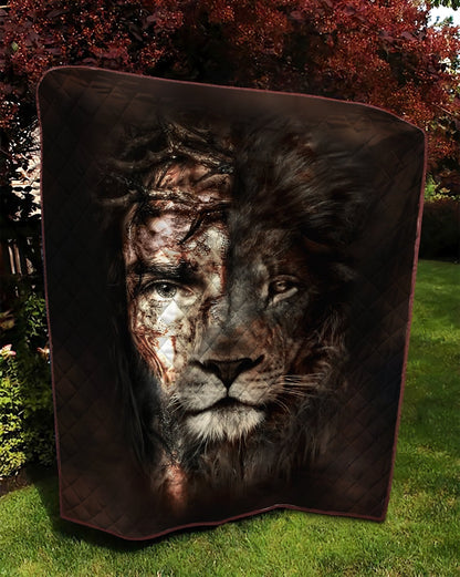 Lion 3D All Over Printed Quilt