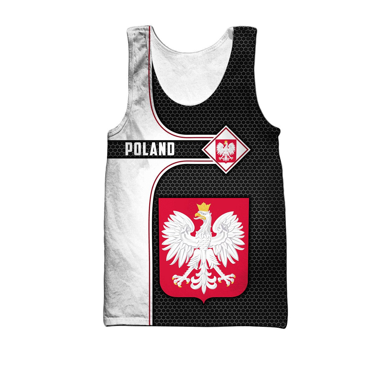Personalized Polska 3D All Over Printed Unisex Hoodie