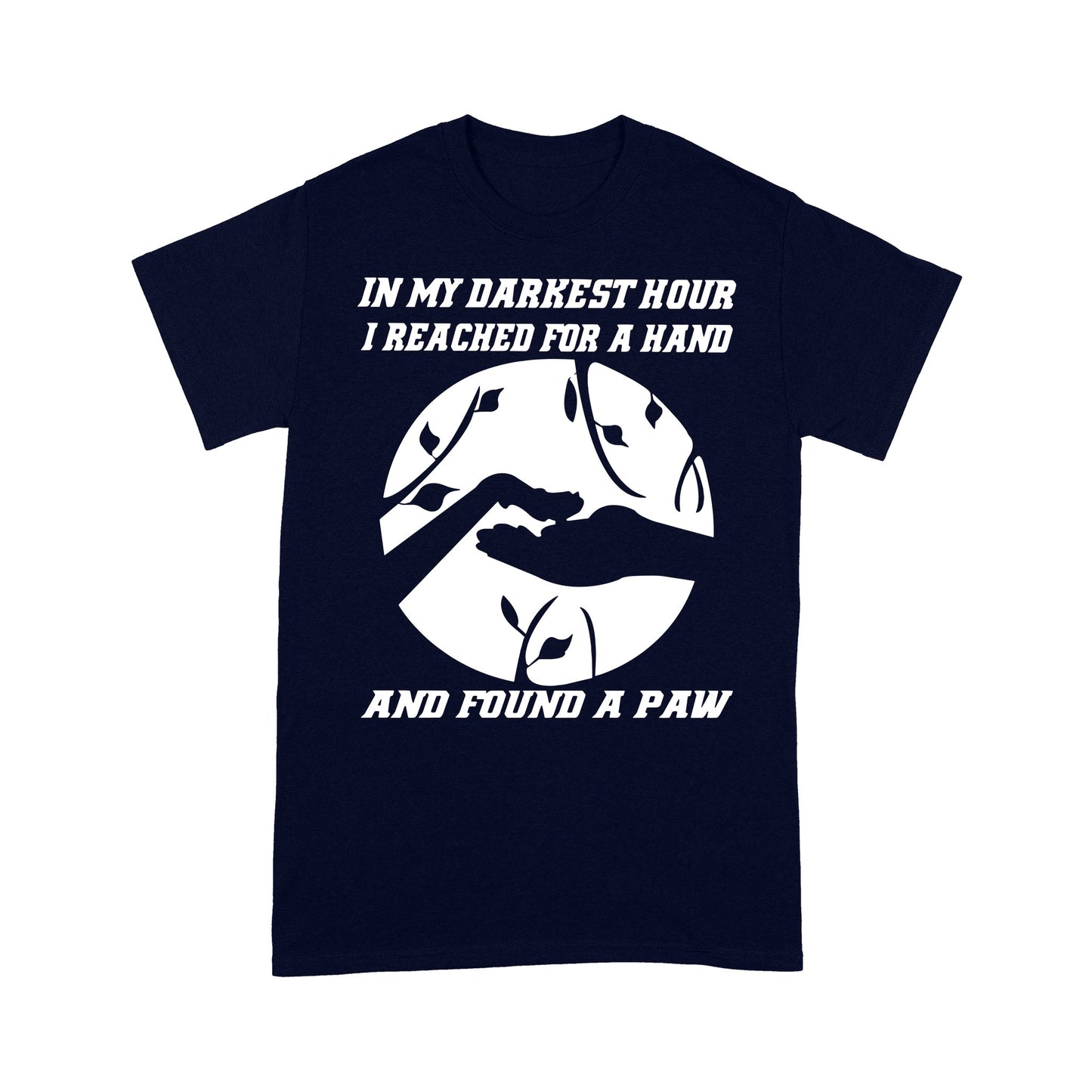Dog Mom Standard T-shirt DL - I Found A Paw Quotes T-shirt