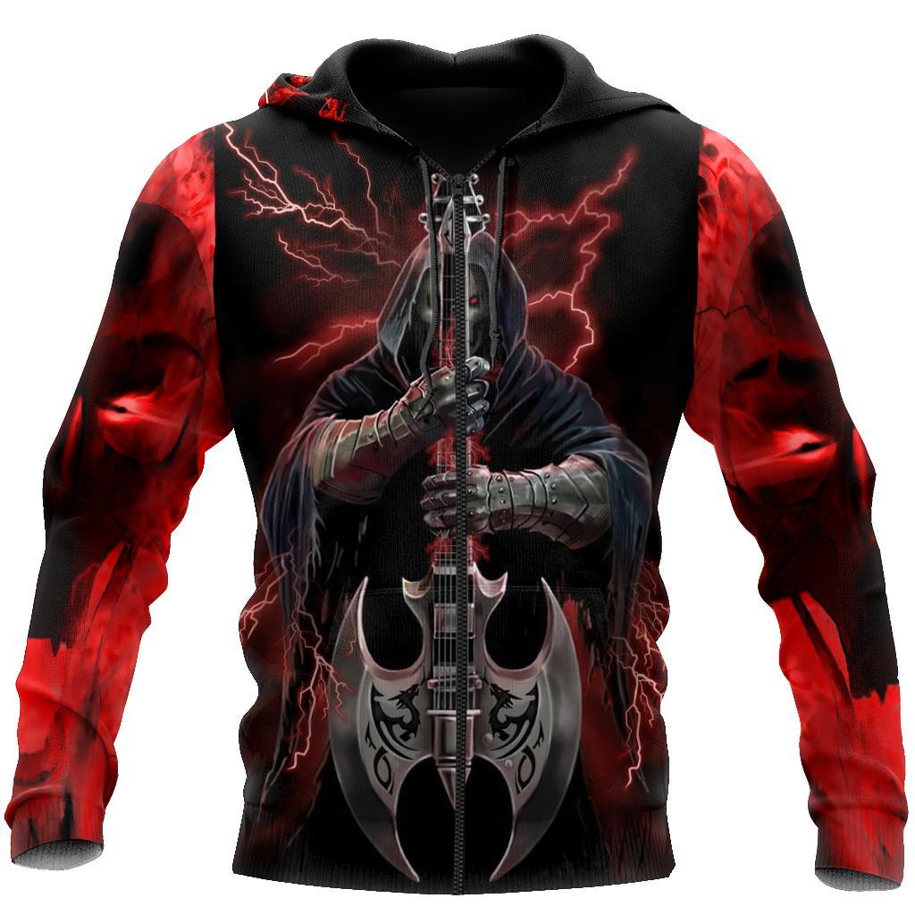 Music Skull  3D all over printed for man and women