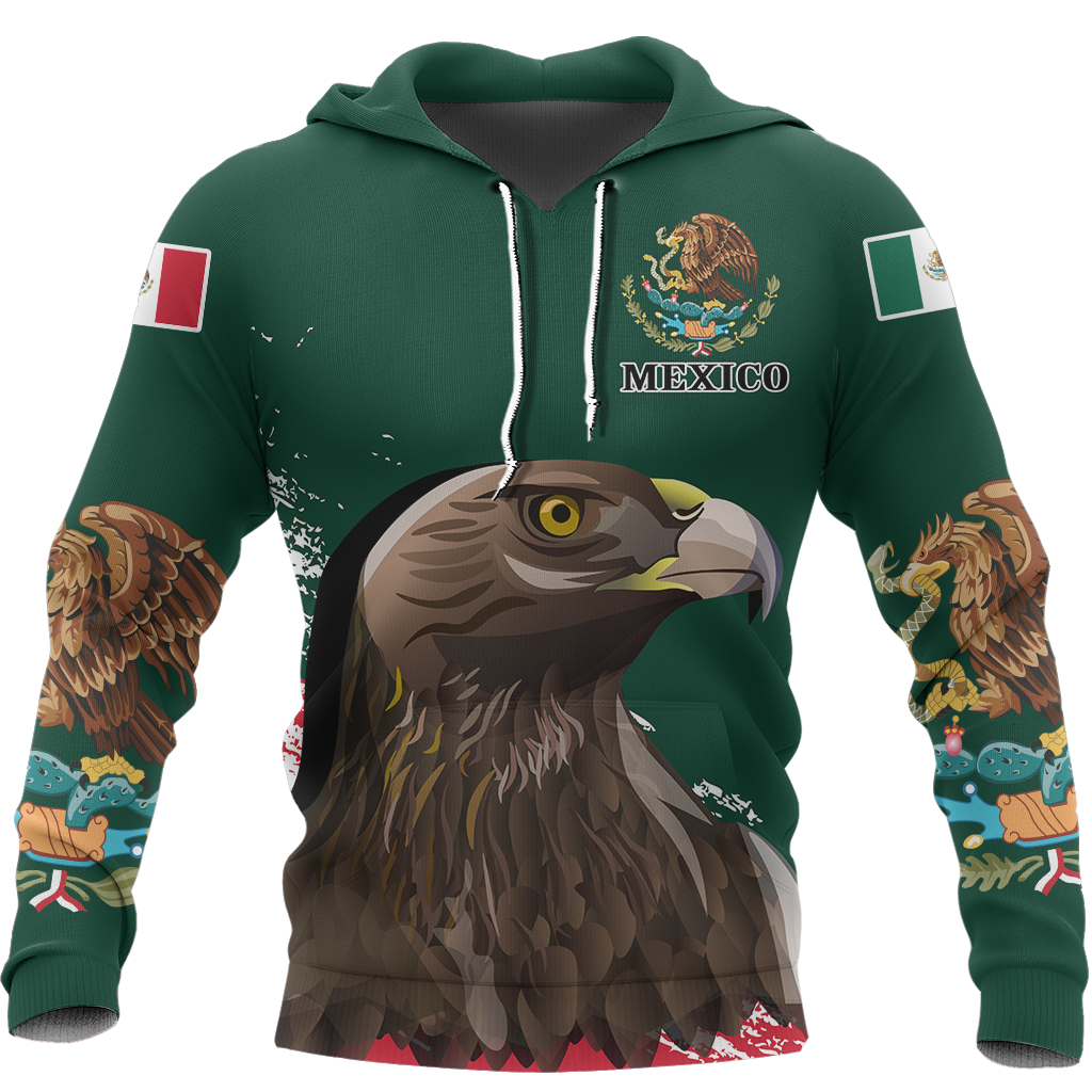 Mexico - Golden Eagle Special Hoodie A7 - Amaze Style™-Apparel