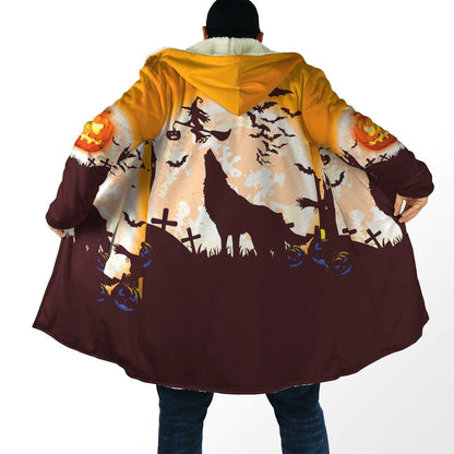 Halloween Wolf 3D All Over Printed Unisex Shirts