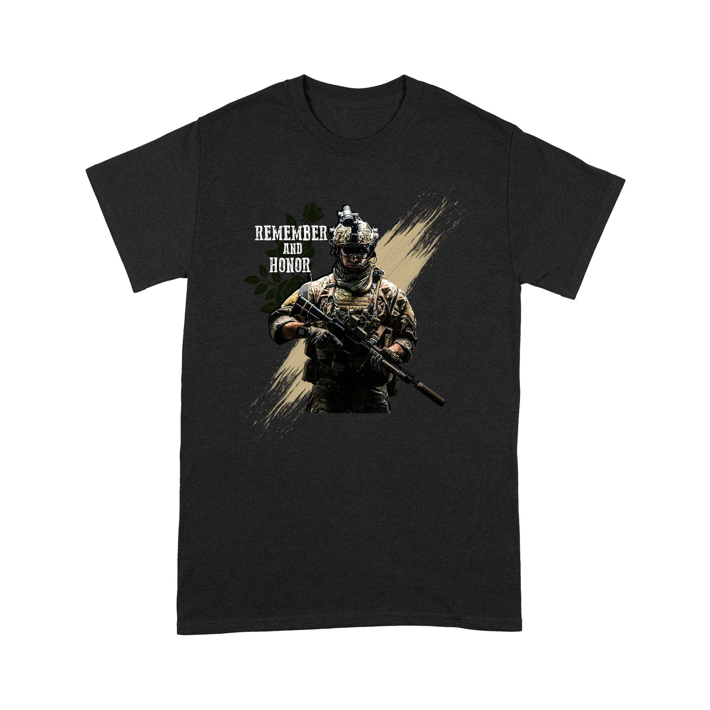 Remember and honor Veteran T-shirt HC