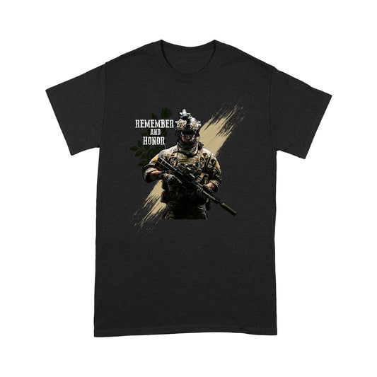 Remember and honor Veteran T-shirt HC