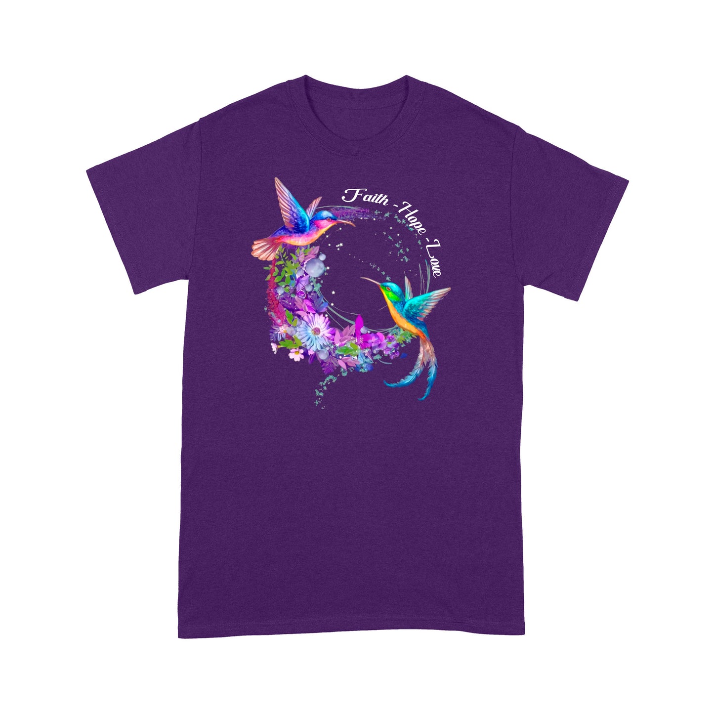 Humming Bird Couple T-shirt DL