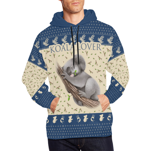Hoodie Australia Koala Lover™ K5 - Amaze Style™-ALL OVER PRINT HOODIES