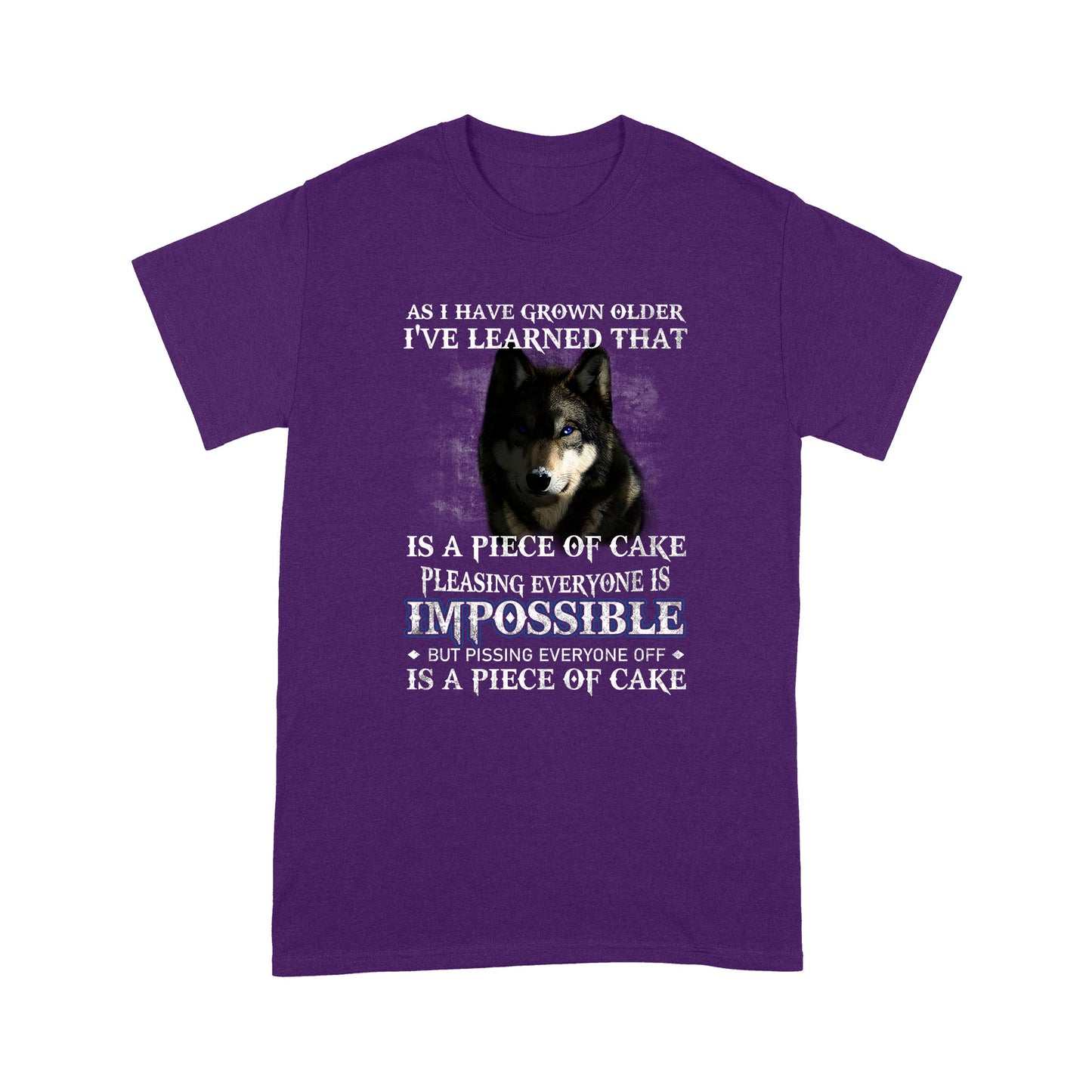 Wolf Is a Piece Of Cake Deluxe T-shirt ML