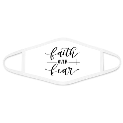 Jesus Face Mask White TA