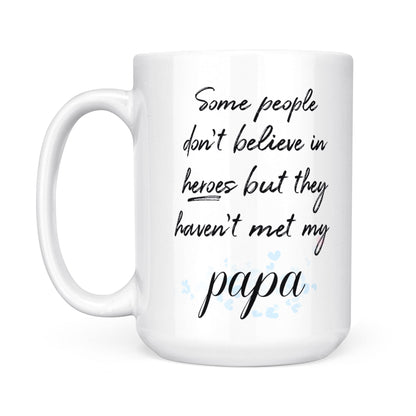 Best Gift For Dad White Mug My Papa