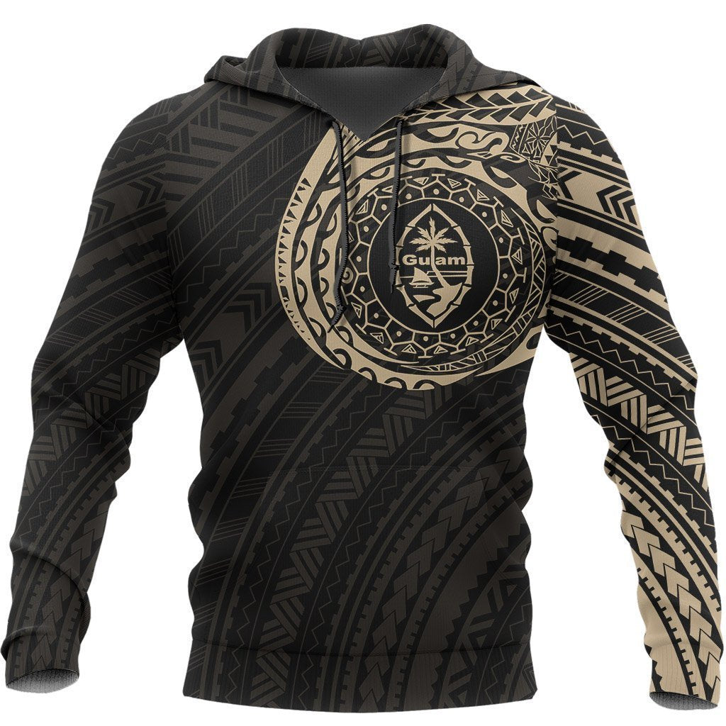 Guam Micronesia Tattoo Style Hoodie - Amaze Style™-Apparel
