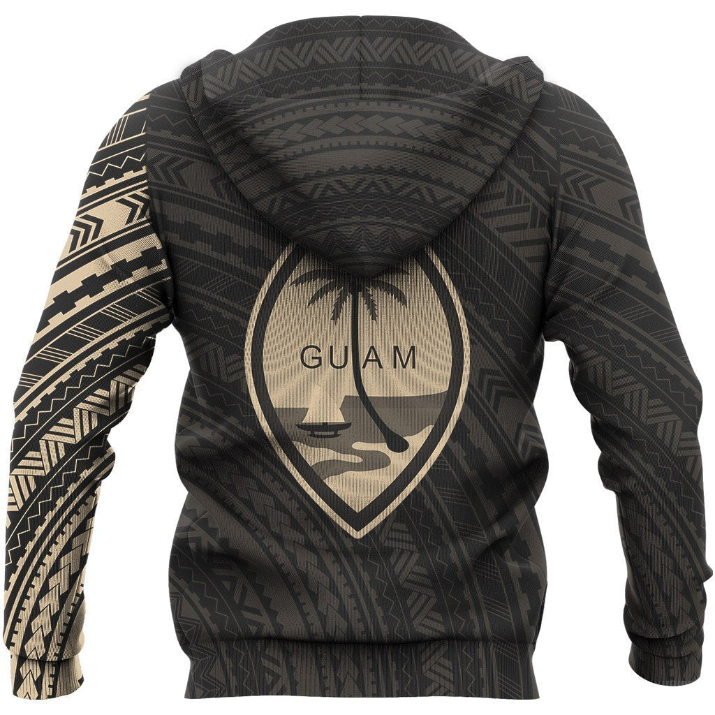 Guam Micronesia Tattoo Style Hoodie - Amaze Style™-Apparel