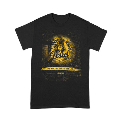 Jesus-The Way The Truth The Life Standard T-shirt TA