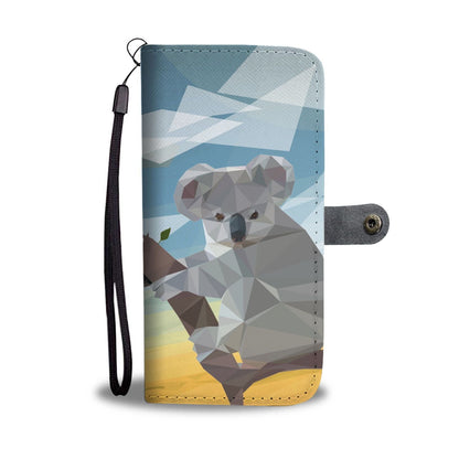 AUSTRALIA KOALA POLYGON WALLET PHONE CASE NL6 - Amaze Style™-WALLET PHONE CASES