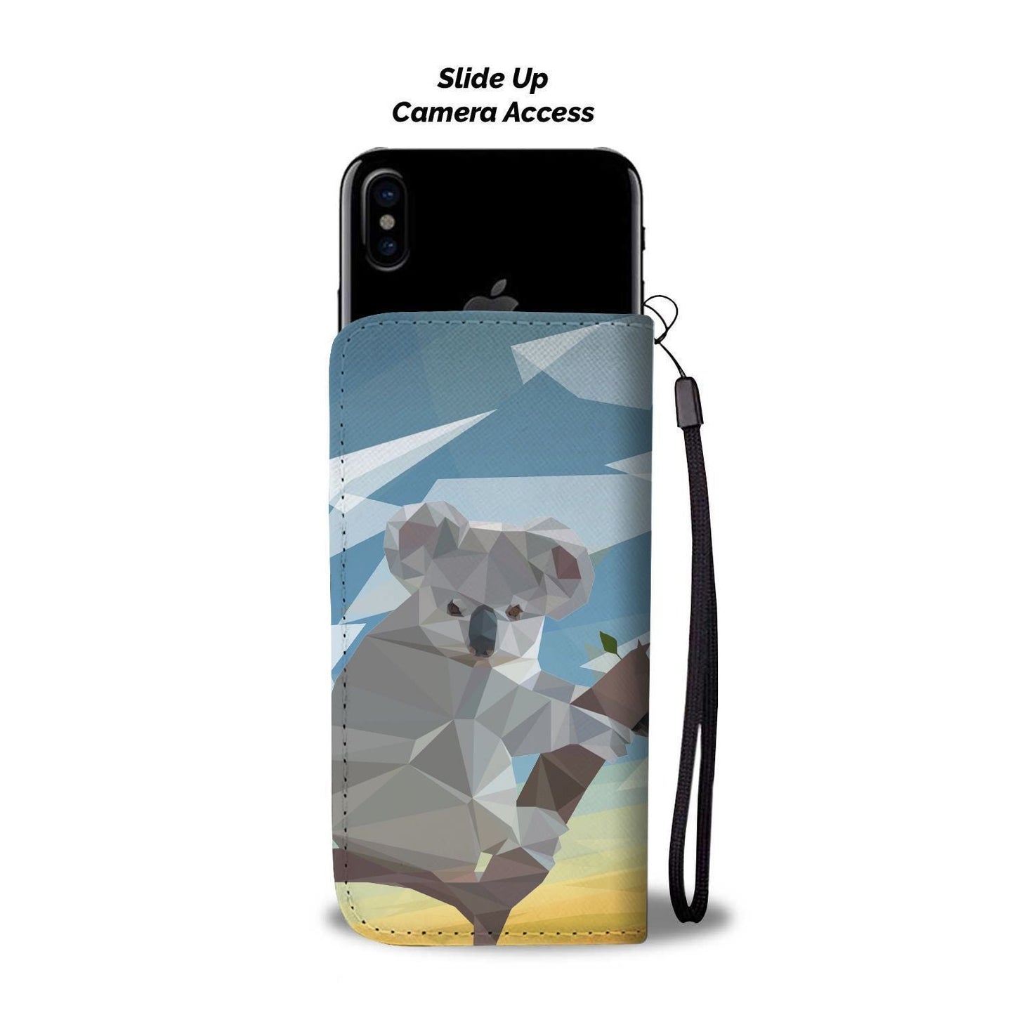 AUSTRALIA KOALA POLYGON WALLET PHONE CASE NL6 - Amaze Style™-WALLET PHONE CASES