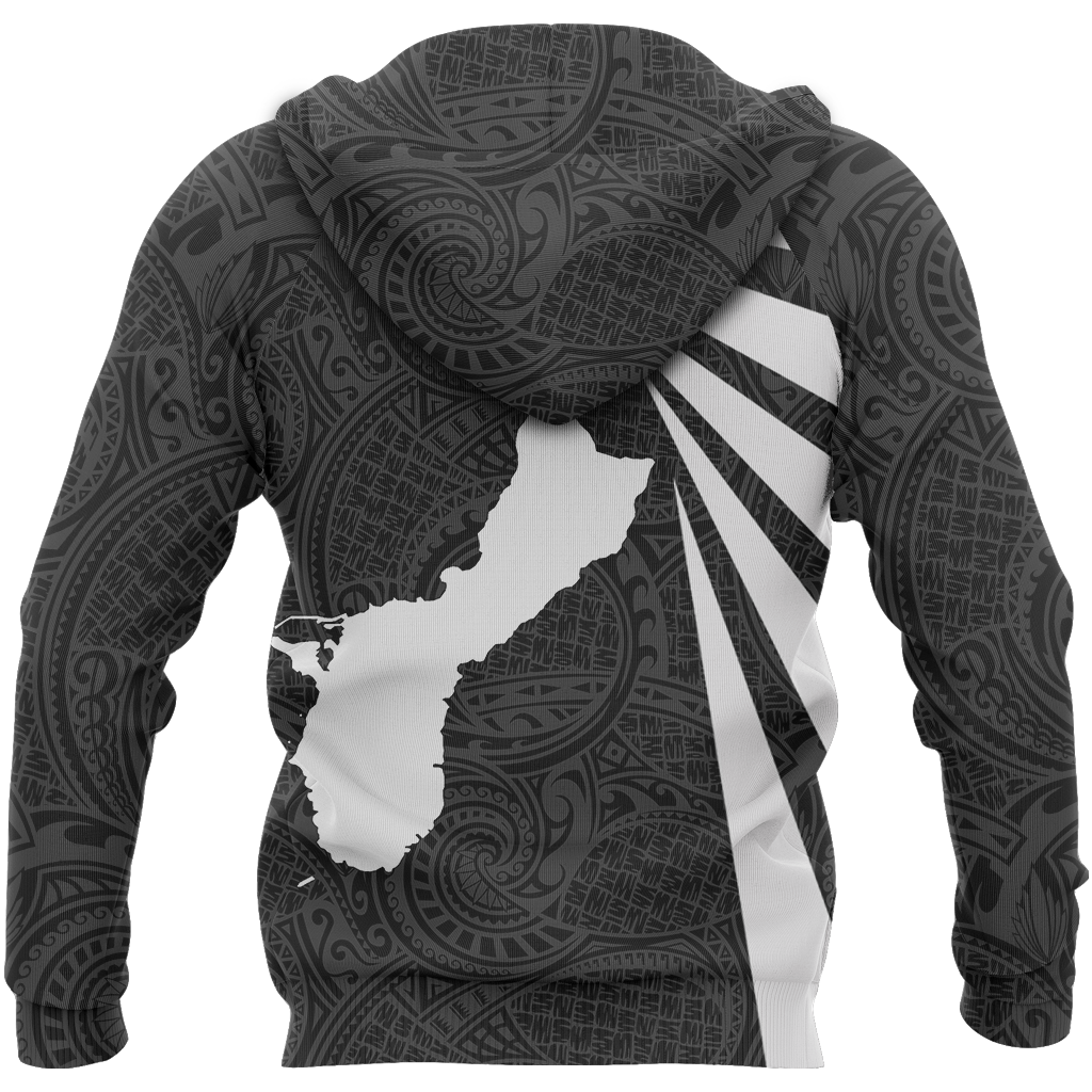 Guam Polynesian Hoodie Map - Tornado Version - Amaze Style™-Apparel