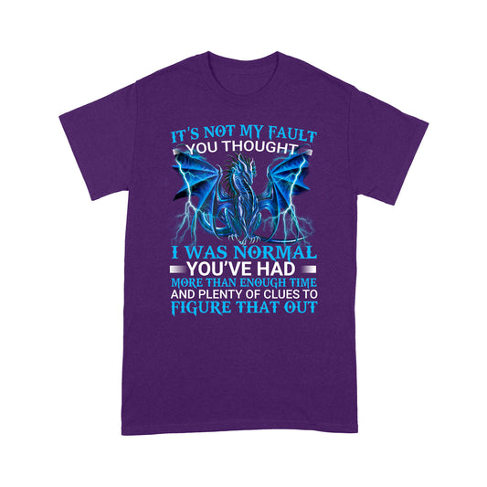 Dragon It's Not My Fault Standard T-shirt HG