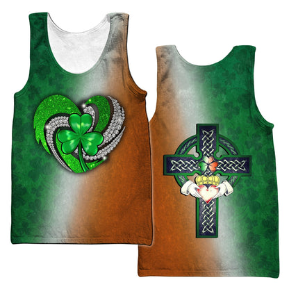 Irish Saint Patrick Day 3D All Over Printed Unisex Shirt