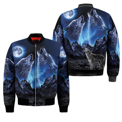 Wolf 3D All Over Printed Unisex Shirt