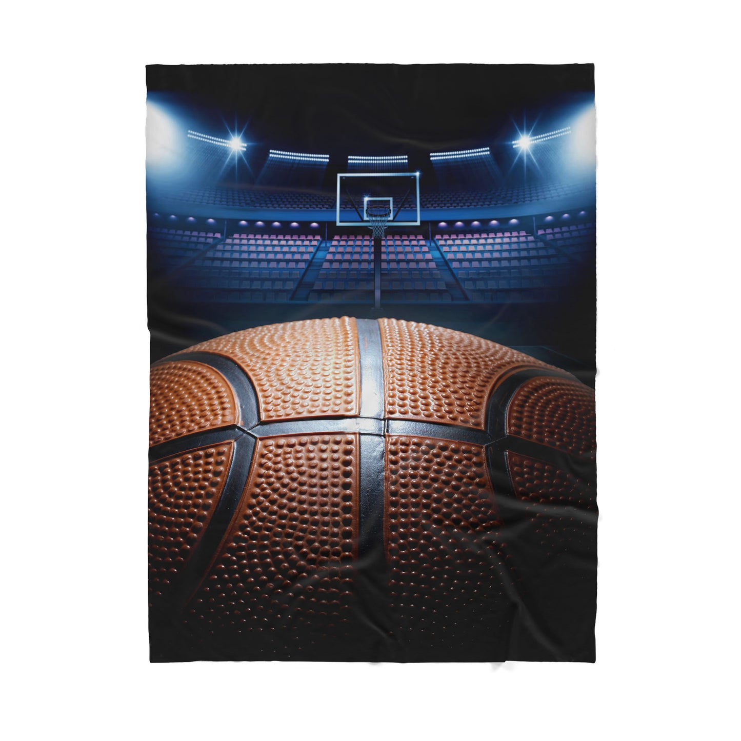 Custom Blanket Basketball - Gift For My Son - Sherpa Blanket HG