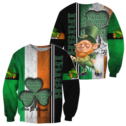 Irish Saint Patrick Day 3D All Over Printed Unisex Shirt