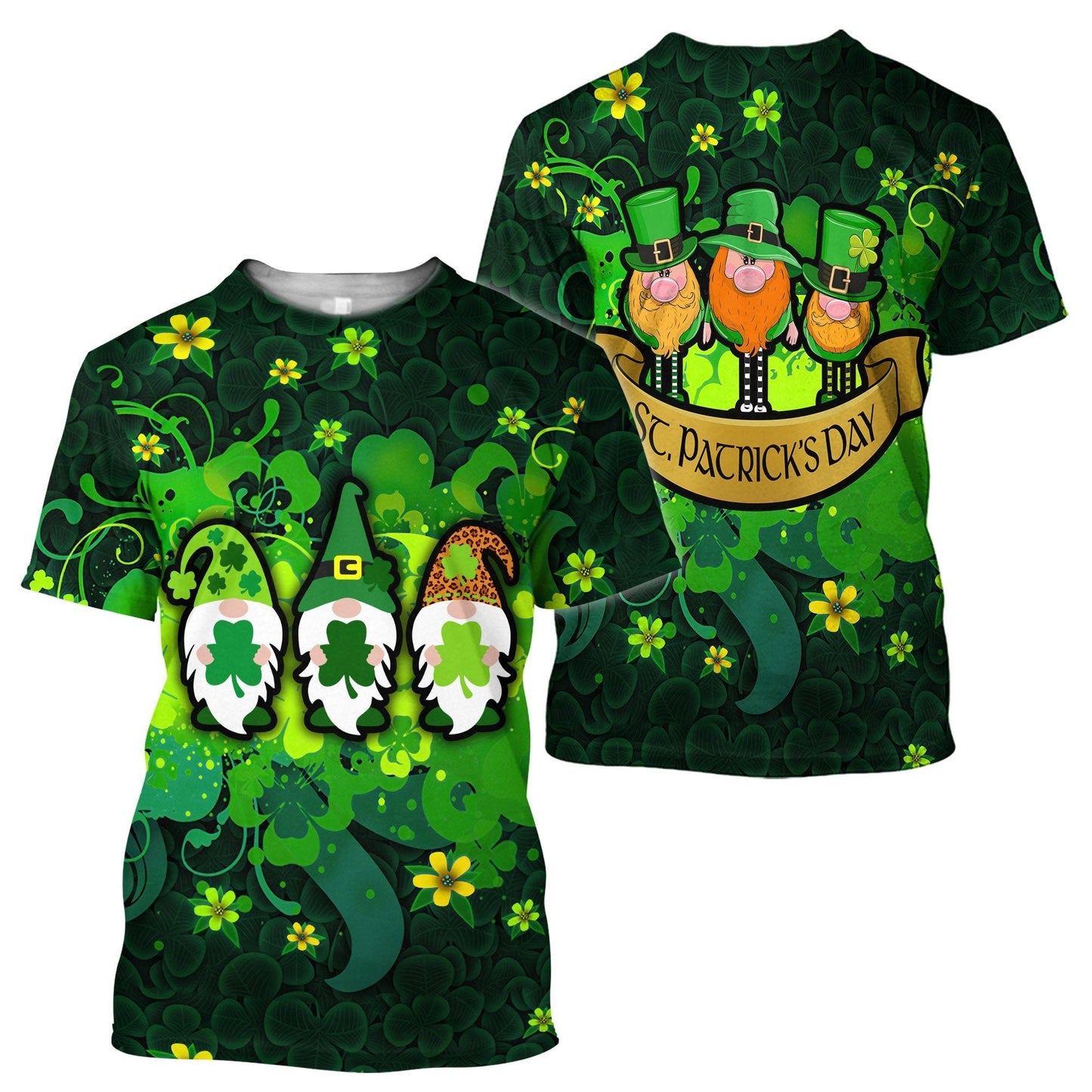 Irish Saint Patrick Day 3D All Over Printed Unisex Shirt