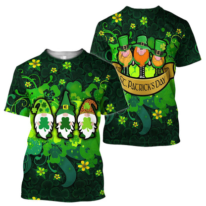 Irish Saint Patrick Day 3D All Over Printed Unisex Shirt