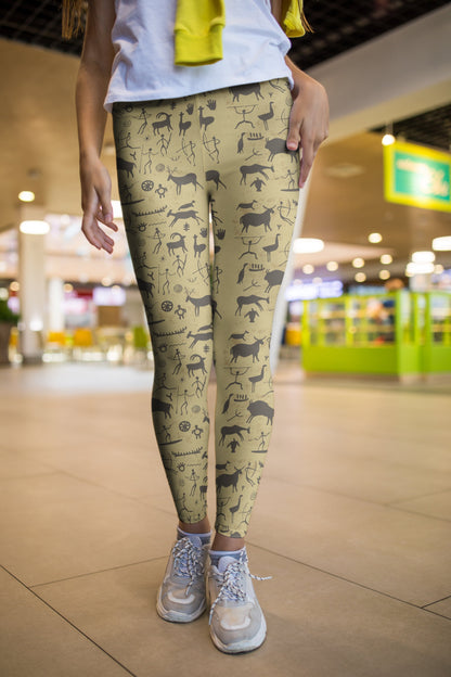 3D All Over Print Hunting Deer Legging - Amaze Style™-Apparel