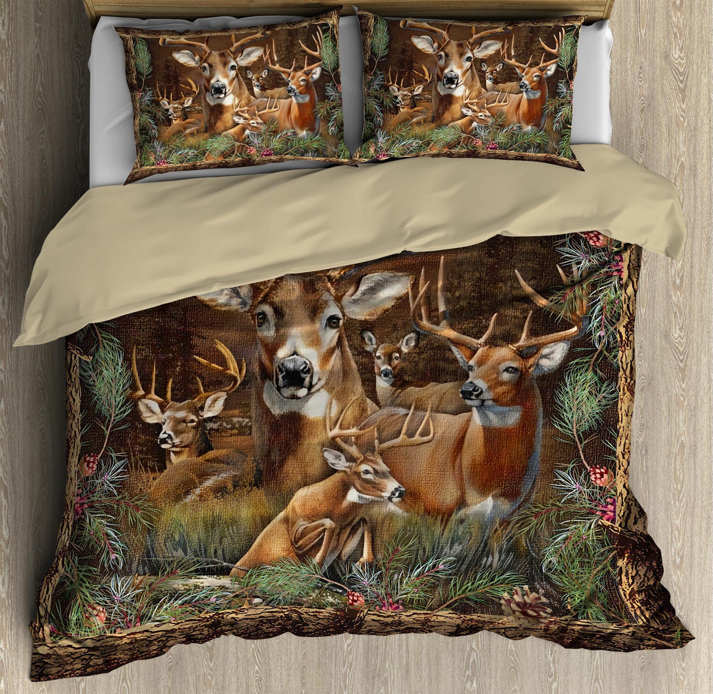 Deer Bedding Set JJW21082004-LAM
