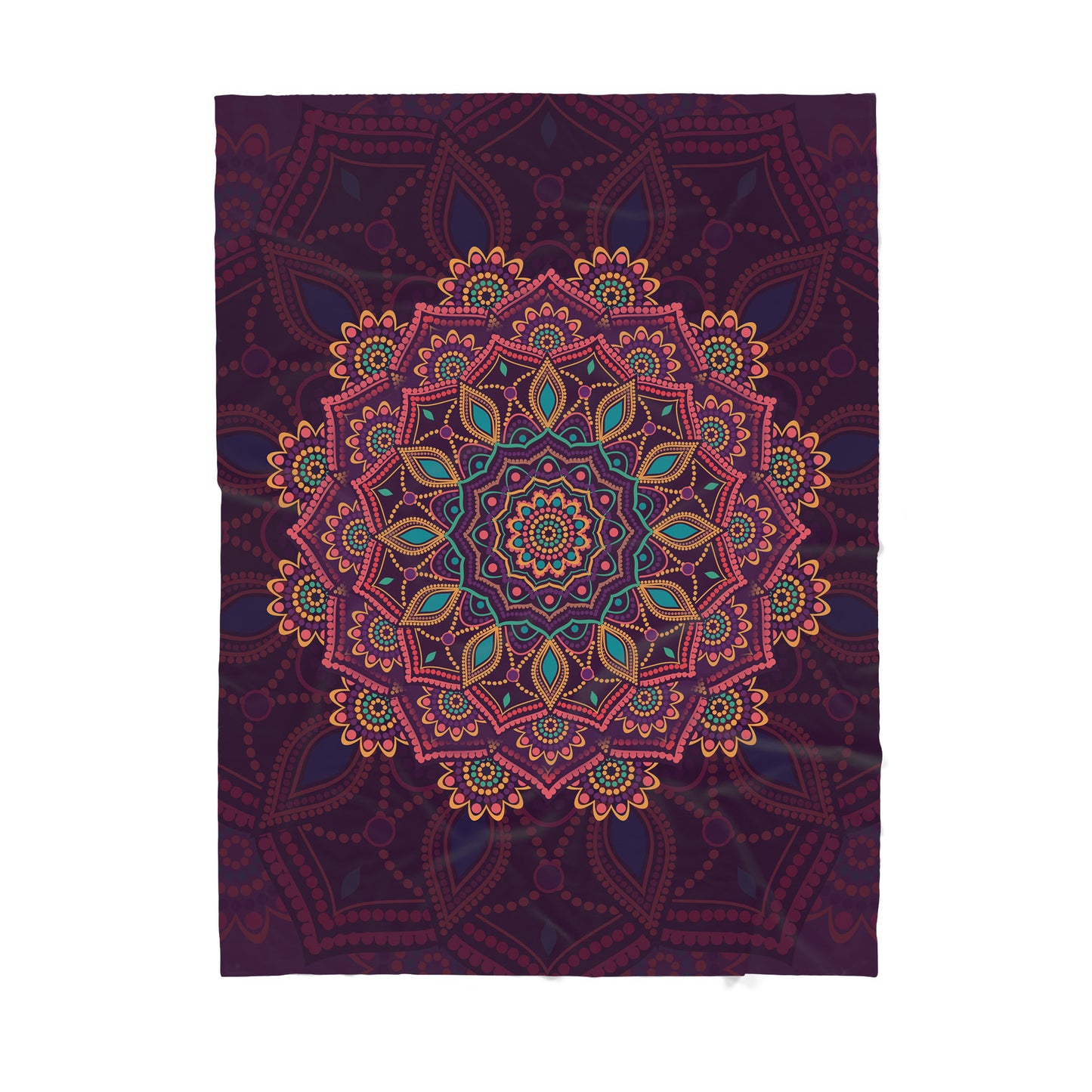 Mandala  Sherpa Blanket TP
