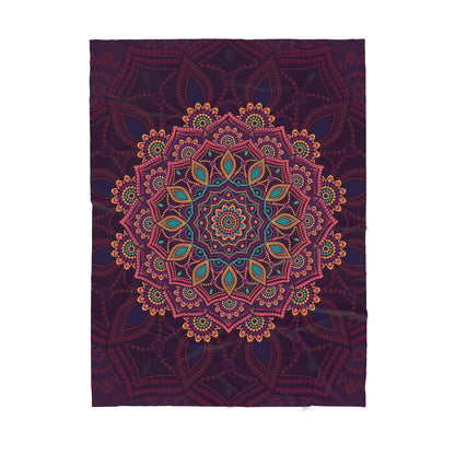 Mandala  Sherpa Blanket TP