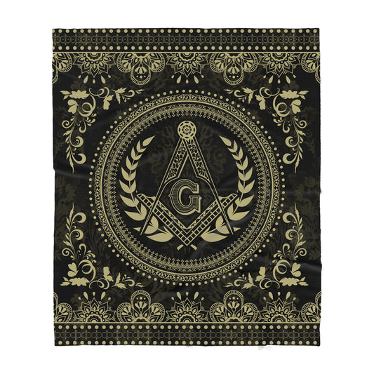 Freemasonary Sherpa Blanket TP