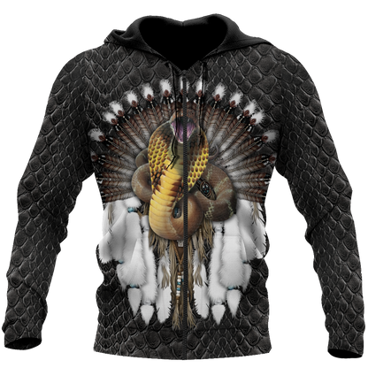 Snake 3D All Over Printed Unisex Shirt