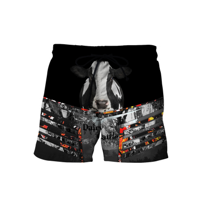 Love Dairy Cattle 3D All Over Printed Shirts For Men And Woman