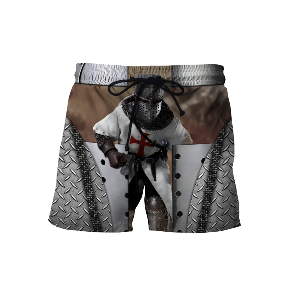 Premium Iron Pattern Knight Templar All Over Printed Shirts For Men And Women MEI