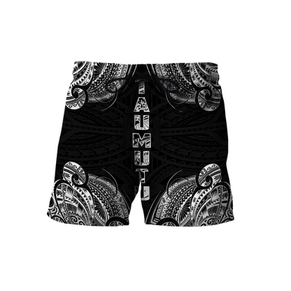 New zealand maori taumutu tattoo 3d all over printed shirt and short for man and women HHT20072002