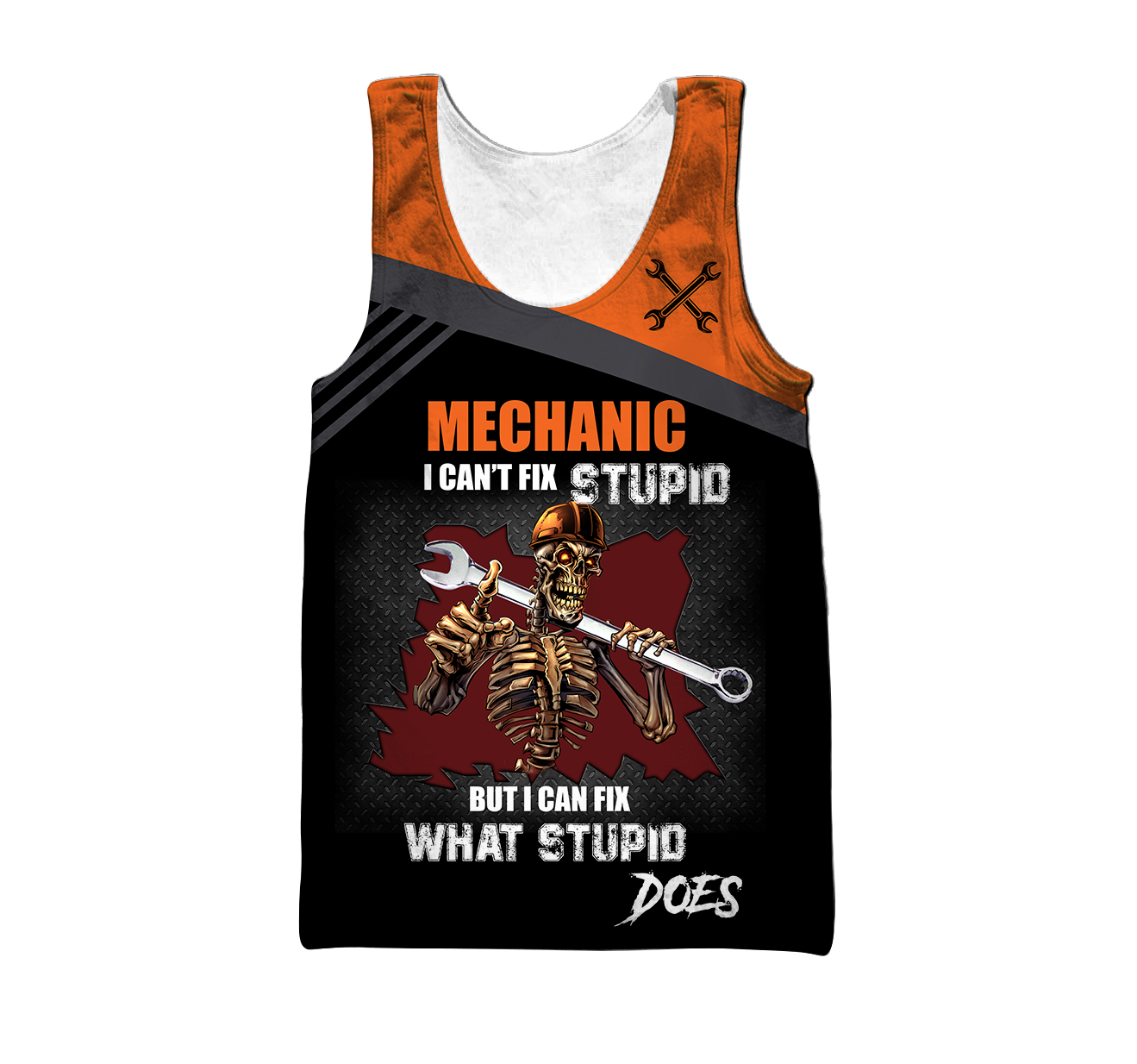 I Can Fix What Stupid Does All Over Printed Mechanic Hoodie For Men and Women TN