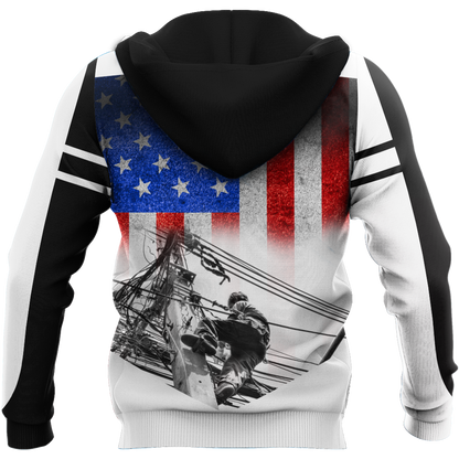 Premium All Over Printed Lineman Shirts MEI