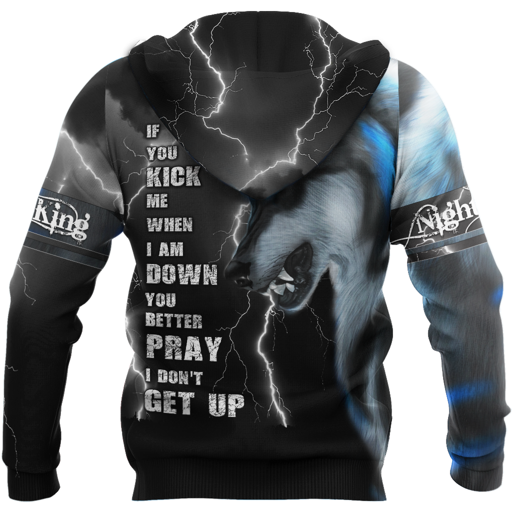 Night King Wolf 3D All Over Printed Hoodie For Men and Women DAST16102020