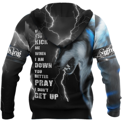 Night King Wolf 3D All Over Printed Hoodie For Men and Women DAST16102020