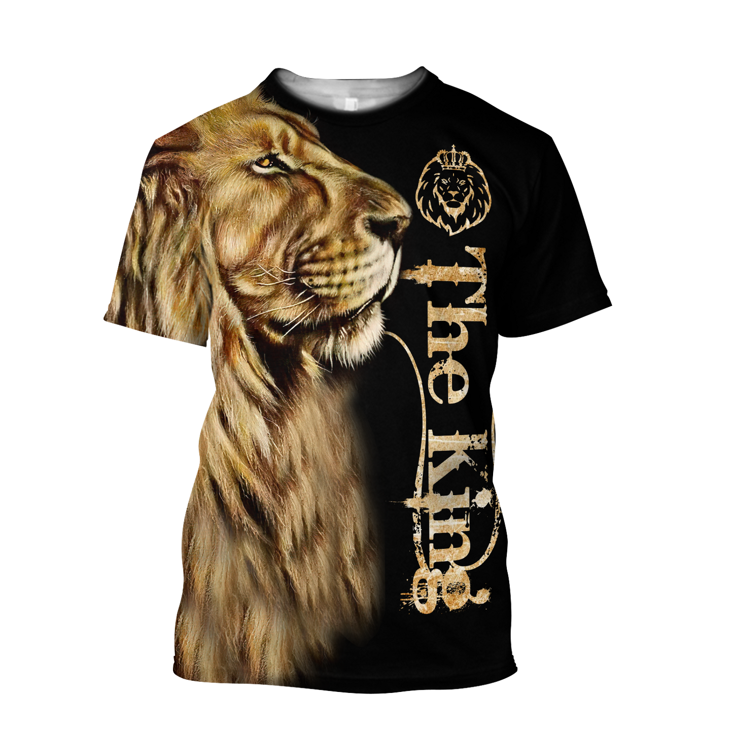 King Lion Over Printed Hoodie TP