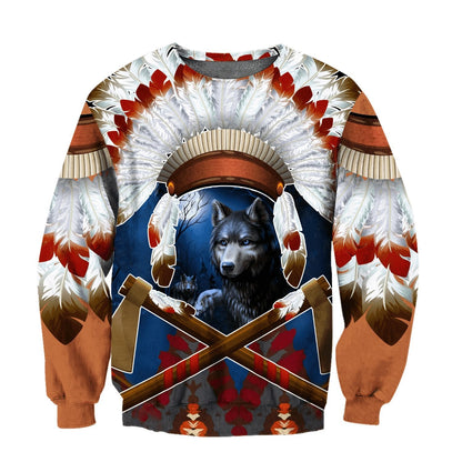 Native American 3D All Over Printed Unisex Shirts