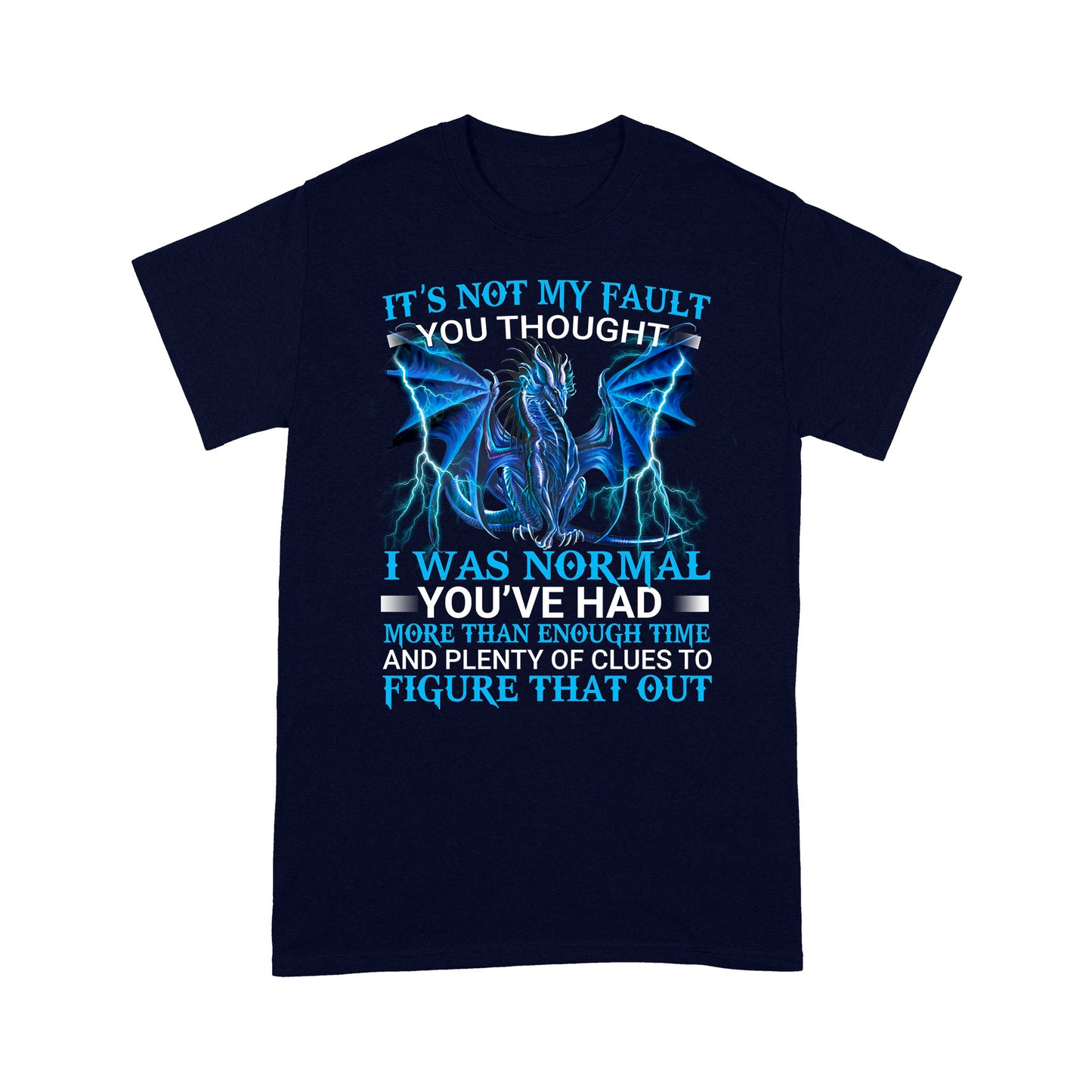 Dragon It's Not My Fault Standard T-shirt HG
