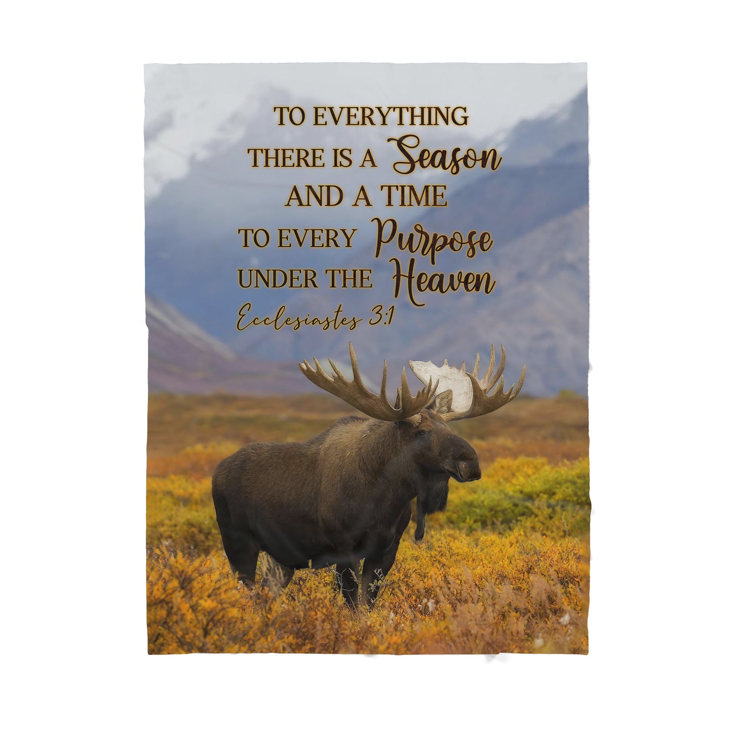 Deer Hunting Sherpa Blanket TT