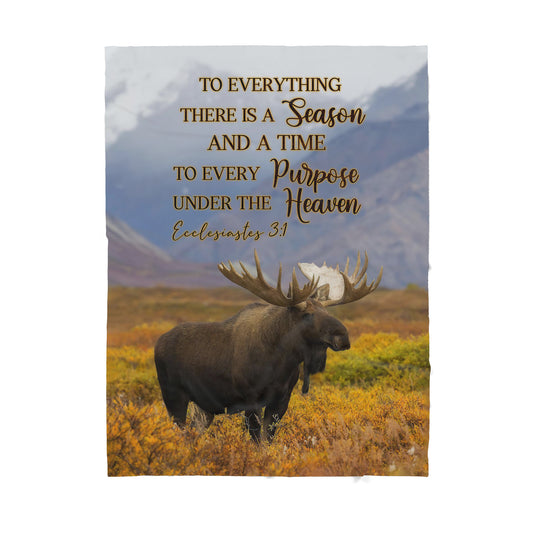 Deer Hunting Sherpa Blanket TT