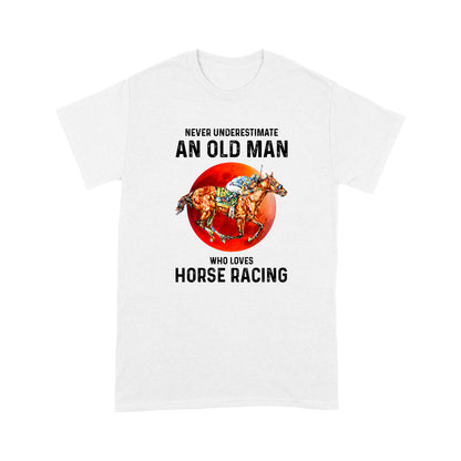 Man Lov Horse Racing Standard T-shirt TN