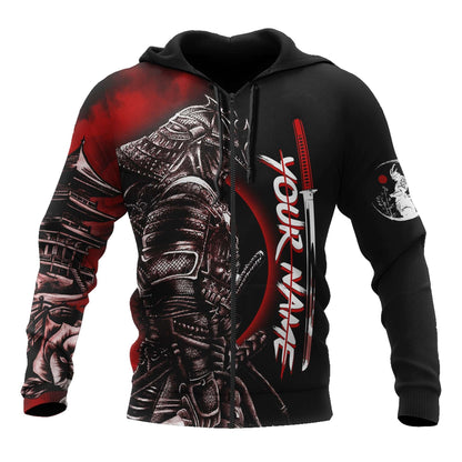 Customize Name Samurai Tattoo 3D All Over Printed Unisex Shirt