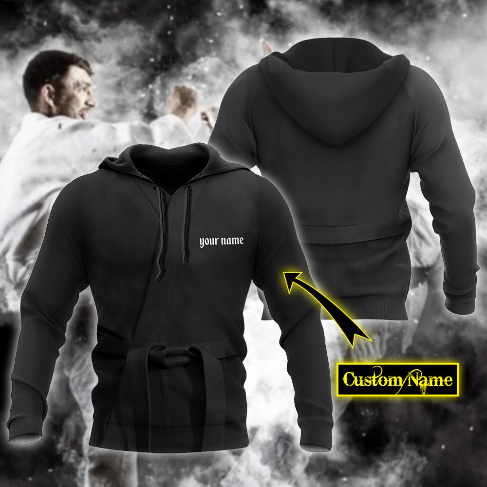 Custom Name Karate 3D All Over Printed Unisex Shirt