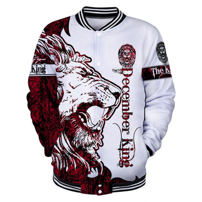 December King Lion 3D All Over Printed Unisex Shirts